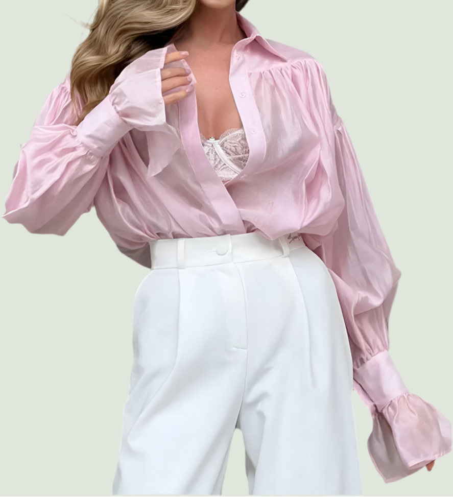Loose Sheer Blouse